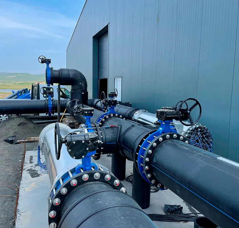uv systems for intake water disinfection